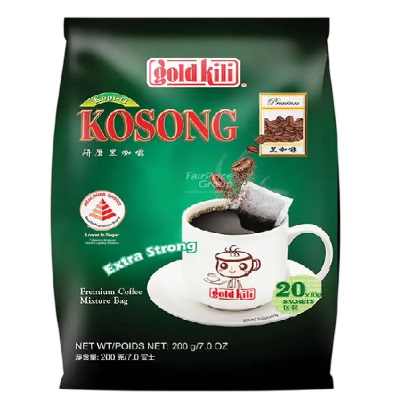 Gold Kili Kopi O Kosong 200g