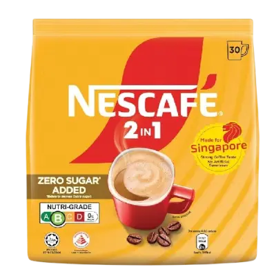 Nescafe Zero Sugar Added 2-in-1 Instant Coffee