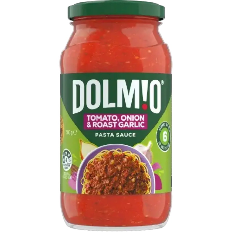 Dolmio Extra Pasta Sauce - Tomato, Onion and Roasted Garlic