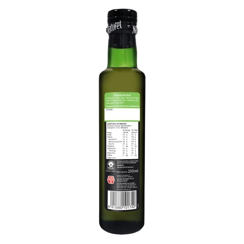 Naturel Extra Virgin Olive Oil 250ml - Basil Leaf Flavoured