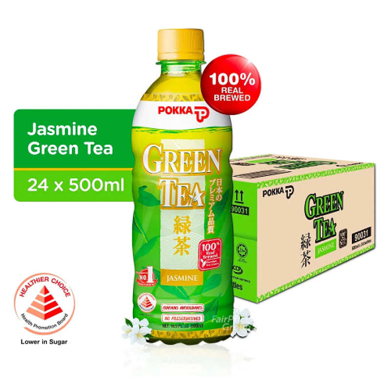 Pokka Green Tea (500ml)