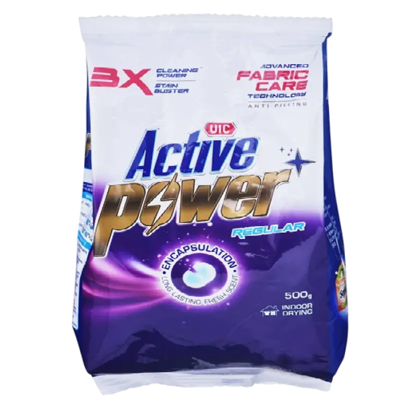 UIC Active Power Laundry Powder Detergent 500g