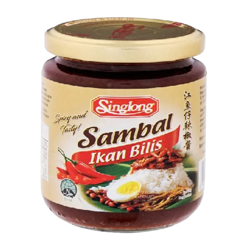 SingLong Sambal Ikan Bilis 230g