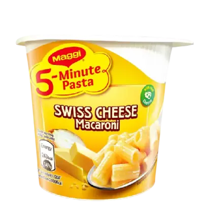 Maggi 5-Minute Swiss Cheese Macaroni Instant Pasta 63g
