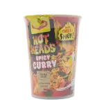 Maggi Hot Heads Extra Spicy Fiery Curry Instant Noodles Cup 59g