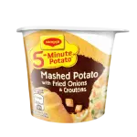 Maggi 5-Minute Fried Onion & Croutons Mashed Potato 56g
