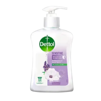 Dettol Sensitive Hand Wash Lavender & White Musk Aroma (250ml)