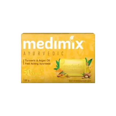 Medimix Ayurveda Turmeric & Argan Bar Soap (125g)