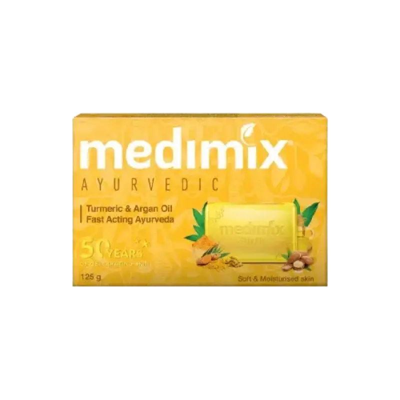 Medimix Ayurveda Turmeric & Argan Bar Soap (125g)