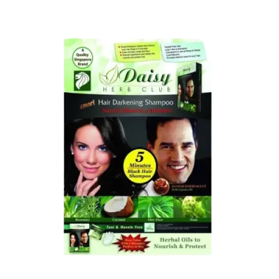 Daisy Hair Darkening Shampoo Black(25ml)