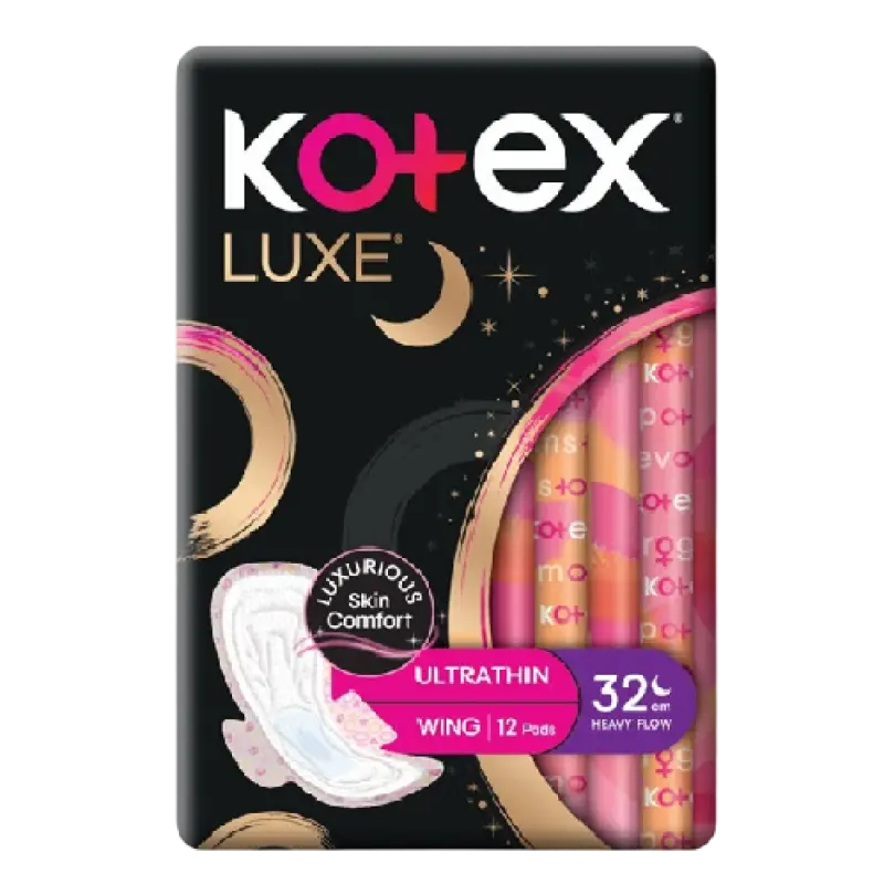 Kotex Luxe Ultrathin Night 32cm (12pcs)