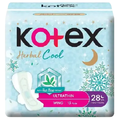 Kotex Herbal Cool Pad 28Cm