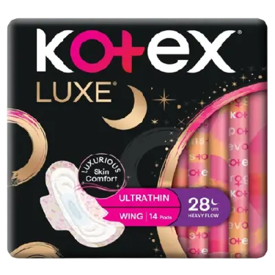 Kotex Luxe Ultrathin Night 28cm 14pcs
