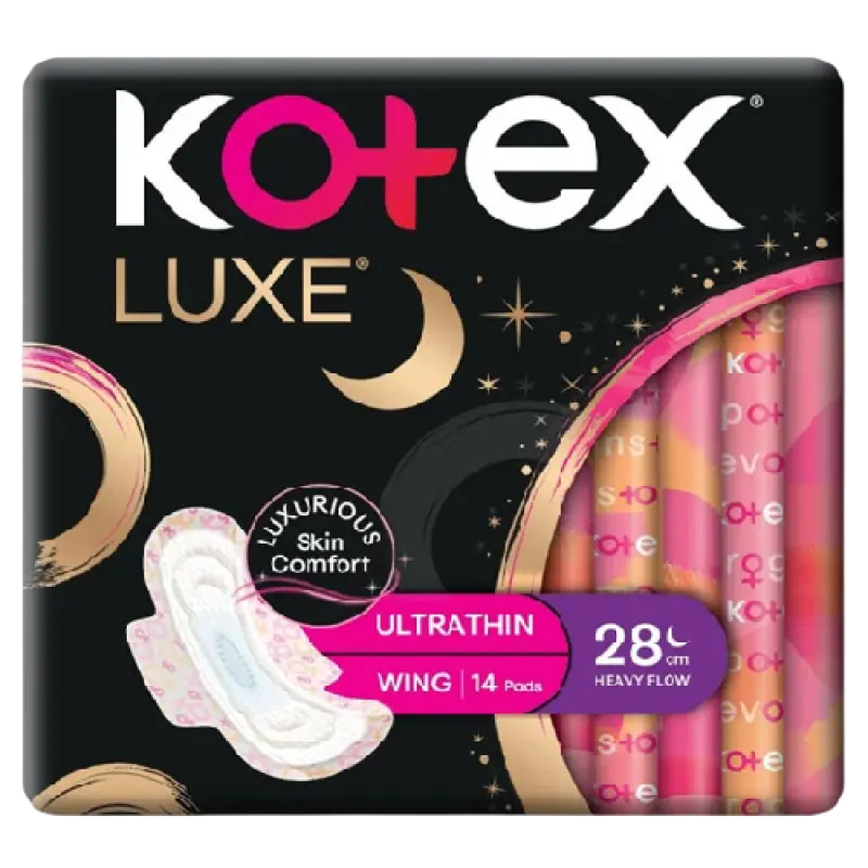 Kotex Luxe Ultrathin Night 28cm 14pcs
