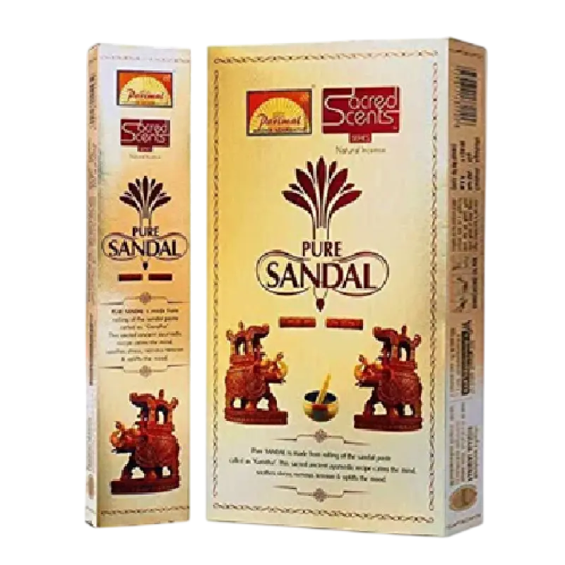 Parimal Sacred Scents Natural Pure Sandal Incense Sticks Box