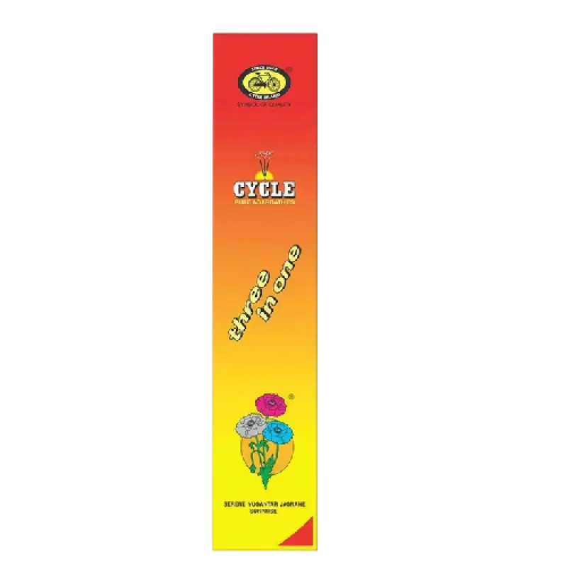 Cycle Brand Three in One Agarbathy Economy Pack Premium Incense