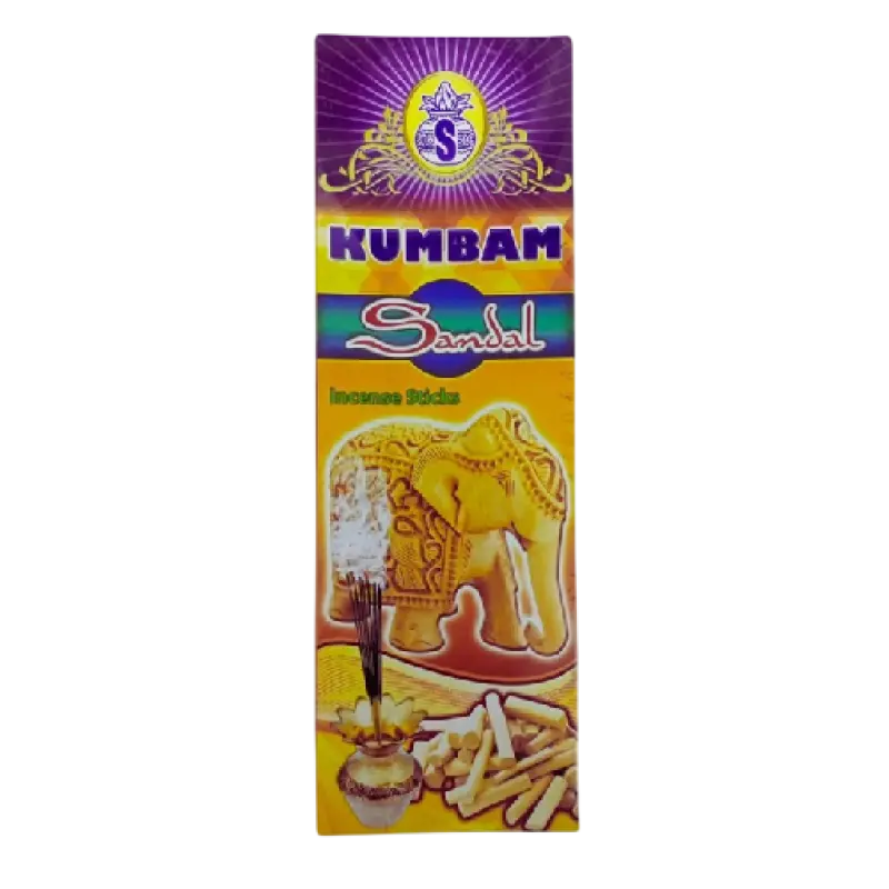 Kumbam Incense Sandal Bathi 12s