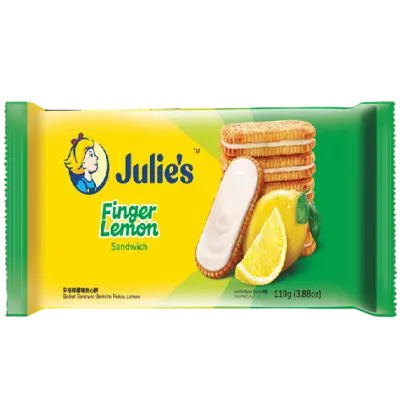 Julie's Finger Lemon Sandwich 110g