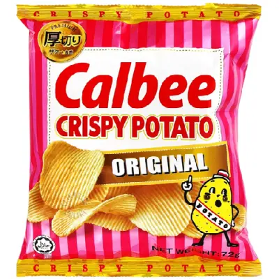 Calbee Crispy Potato Chips 72g