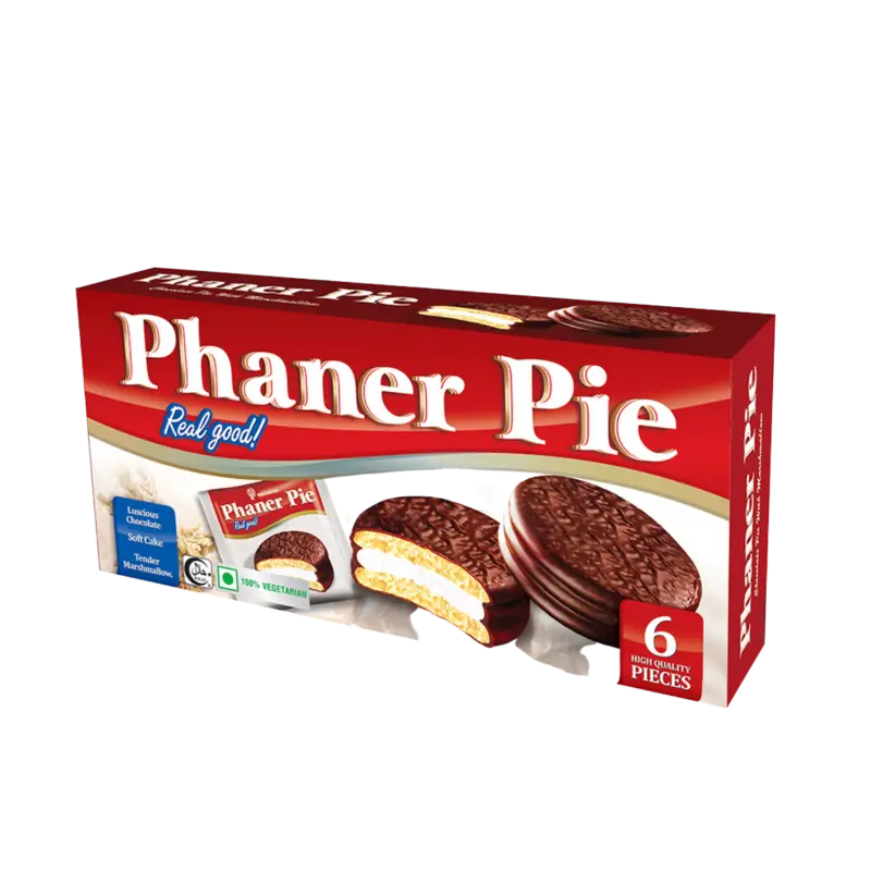 Phaner Chocolate Pie 6pcs