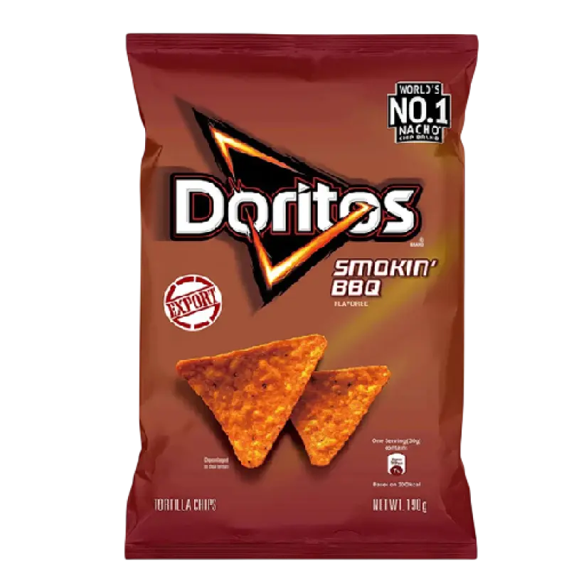 Doritos Bbq Tortilla Chips 190g