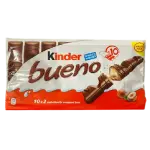 KINDER BUENO 10PCS OF 2 INDIVIDUALLY WRAPPED BARS 430GM