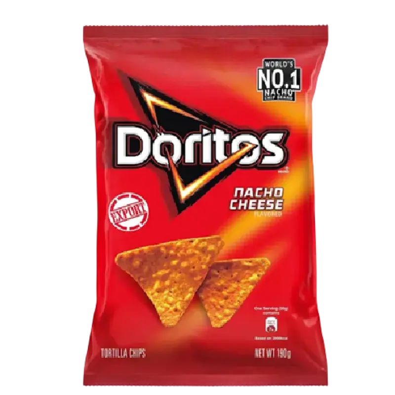 Doritos Nacho Cheese Tortilla Chips 190g