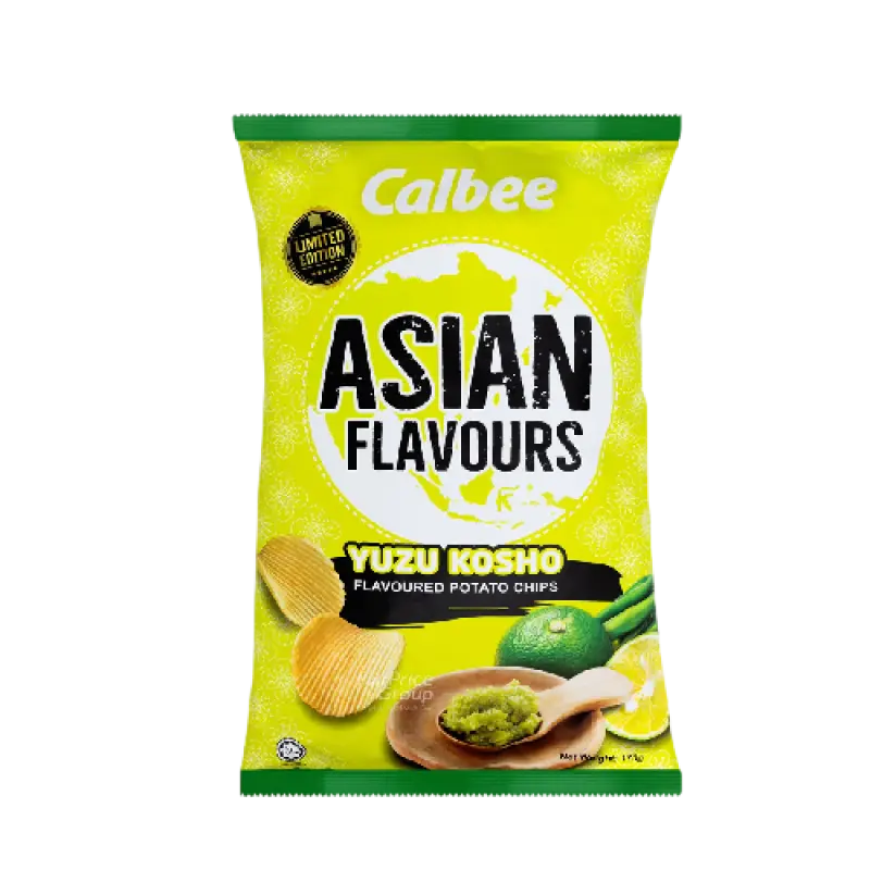 Calbee Asian Flavours Crispy Potato Chips