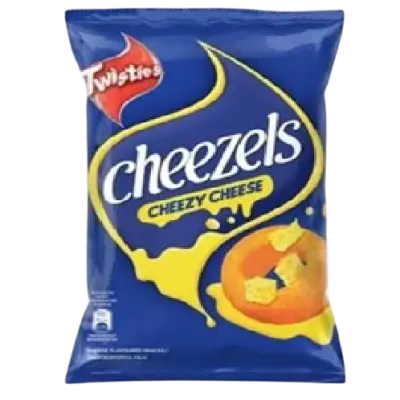 TWISTIES CHEEZELS CHEEZY CHEESE